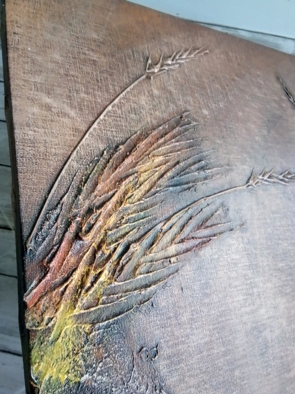 Monarch Butterfly Original 3D Oil Painting signed 20"X 24" (No Frame) Vintage gallery