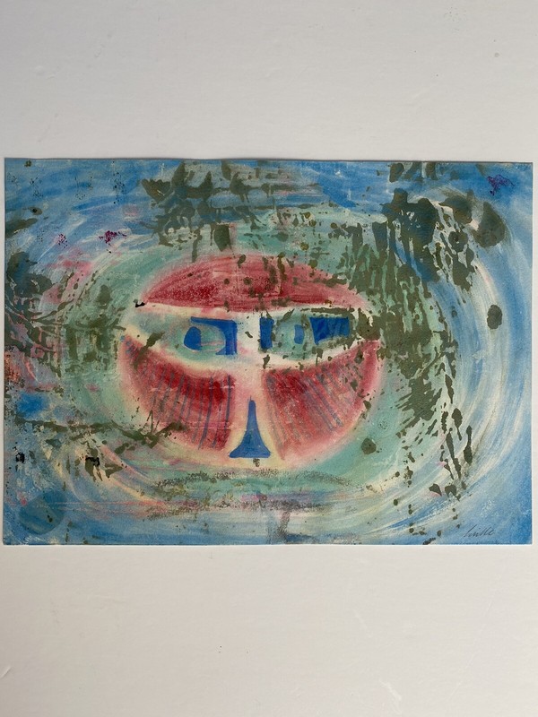 Original Contemporary Painting, Famous British Artist Pamela Guille Arca Signed