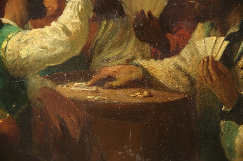 19th Century European School Spanish Genre Tavern Scene gallery