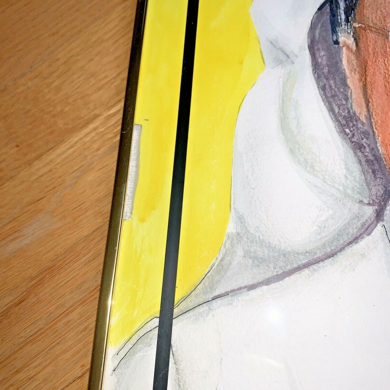 Original Painting JAMAL KHASHOGGI by Curt Iverson Hallmark Card Artist gallery