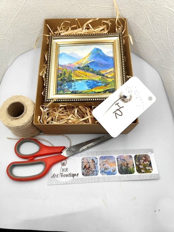 Seascape Oil Painting Original art Impressionism Painting Gift ART Signed gallery