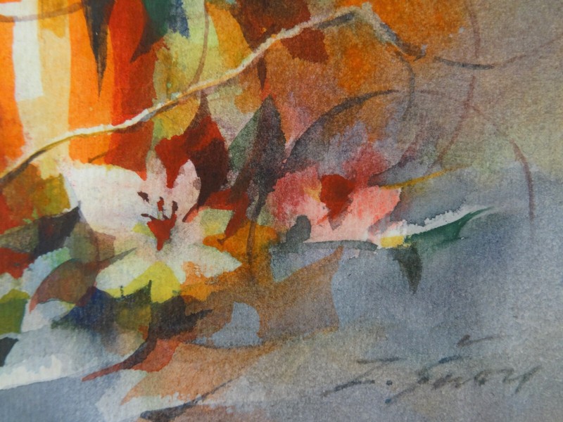 Zigmunds Snore - Fiori, 2020. Paper, watercolor, 24 x 18, 5 cm gallery