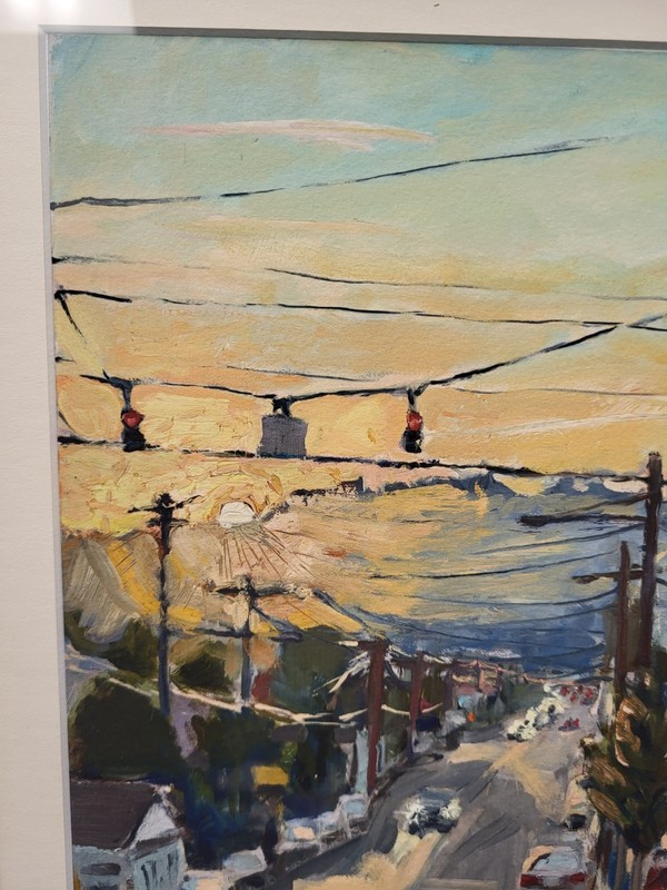 Shawn Demarest Oil Painting "Temporal" Print Mt. Tabor Portland gallery
