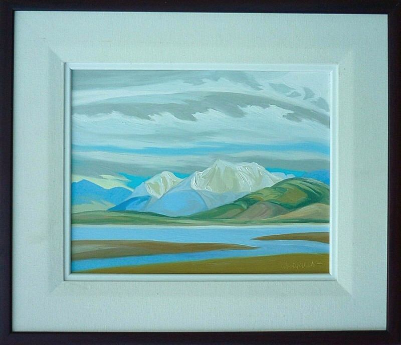 'Jasper National Park Wonderful by Nature' Original Oil Painting by Wendy Wacko gallery