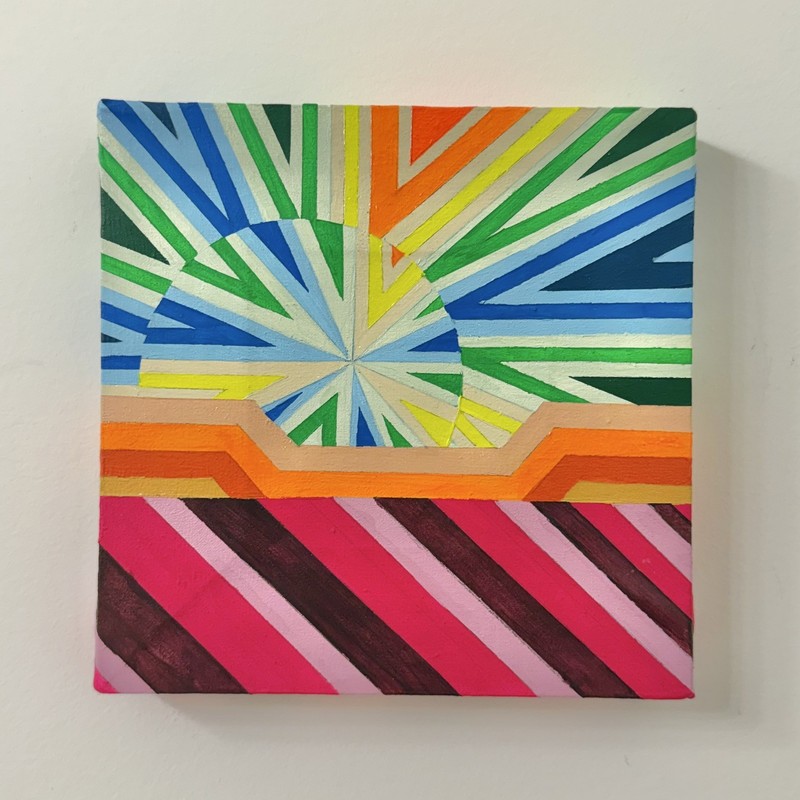 SPHERE OP ART Painting, Op Art, Psychedelic Art, Abstract Art, Phish Sphere