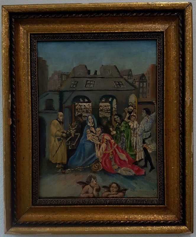 No.: 643 oil painting painting oil painting portrait people angels biblical
