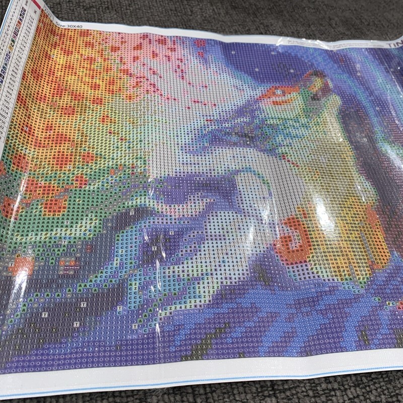 Tiny Fun Focus on Diamond Paintings F181 Wolf 30” x 40” gallery