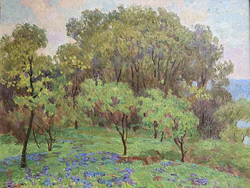 Aleksey Solodovnikov Original Painting Ukrainian Art Landscape Impressionism