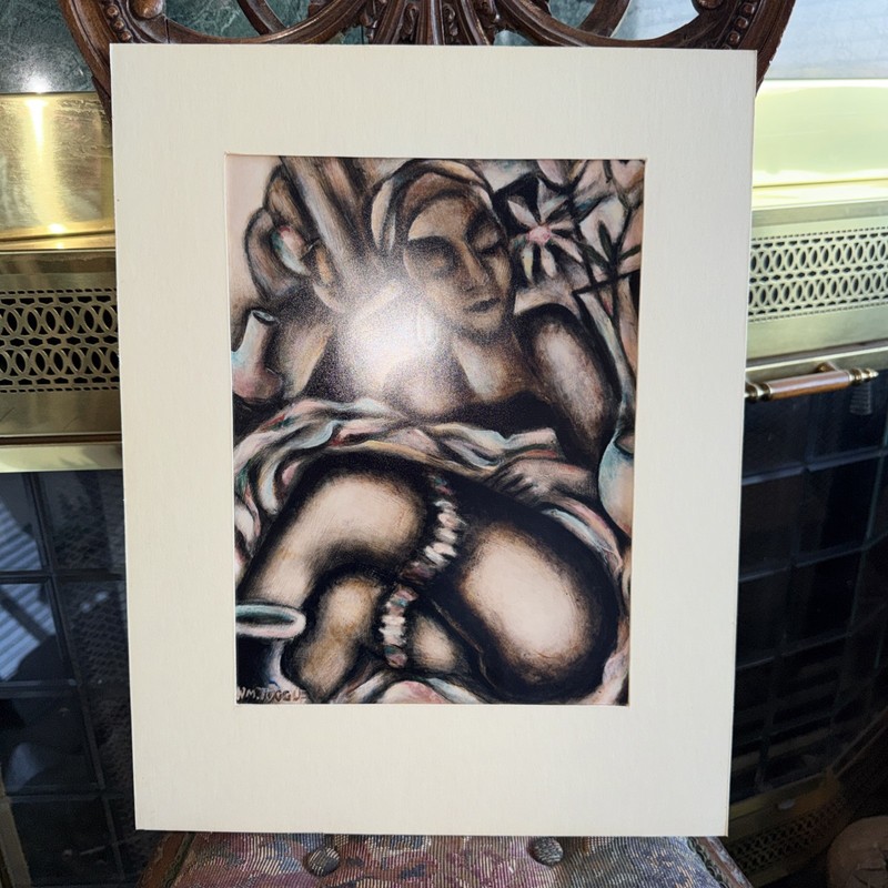 Original Abstract Woman Photo William A. Tuggle Long Beach Ca Signed Artwork gallery