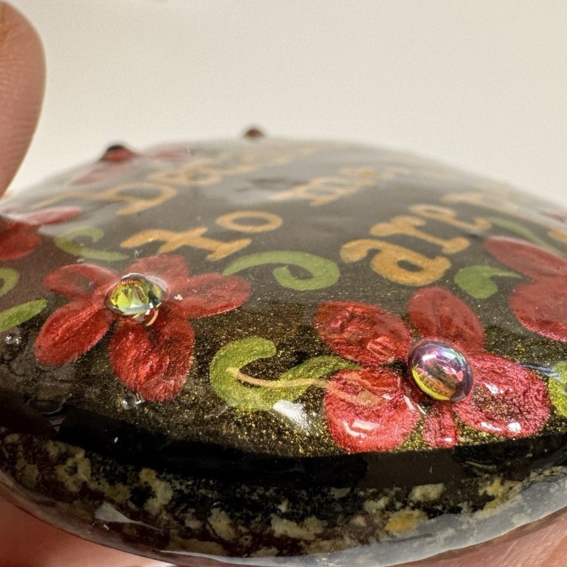 Because To Me You Are Perfect Kindness Rock - Hand-Painted By Jadel Rocks gallery