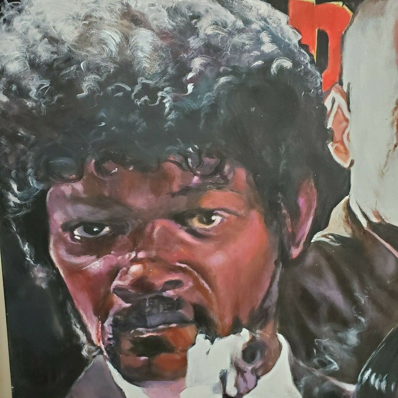 Pulp Fiction Samuel Jackson Bruce Willis Uma Thurman John Travolta Ving Rhames gallery