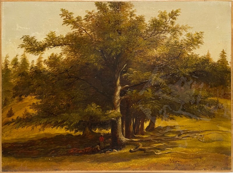 James Archi Hope Oil Painting: «Spring of the Seven Oakes»