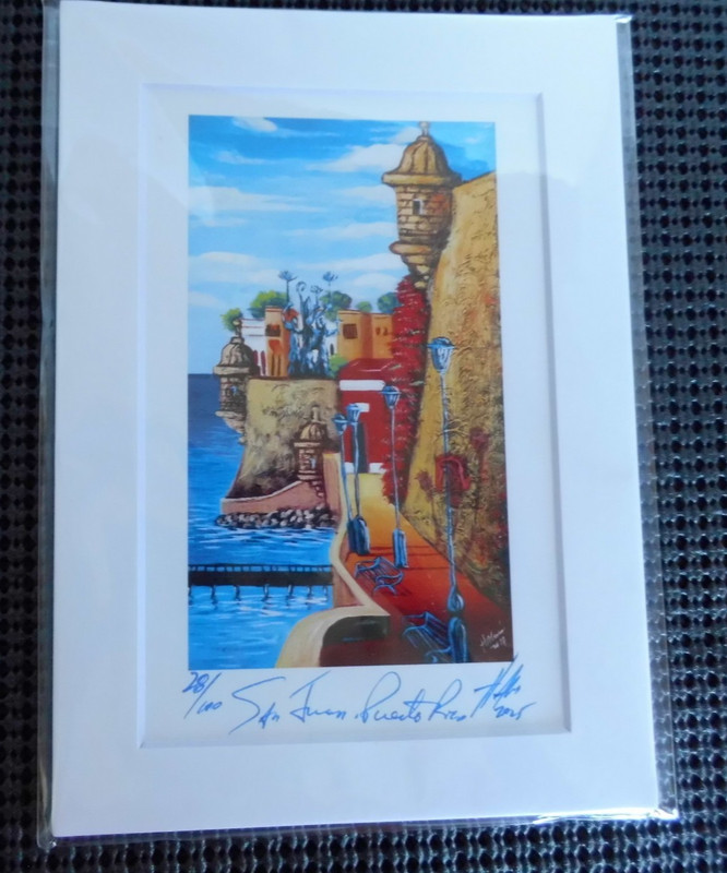 (GRB-11) Old San Juan Numbered print 5×7 Print 28/100