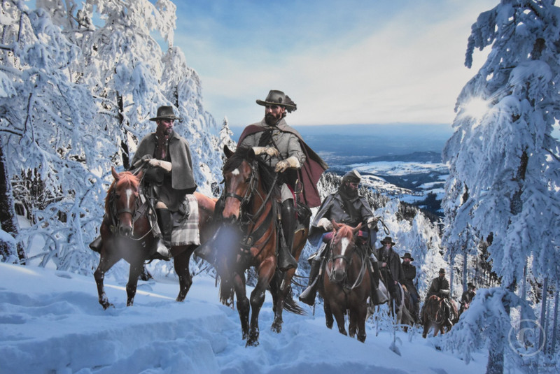 McNeills Mountain Rangers 1865 John Paul Strain Fine Art Studio Canvas Giclee
