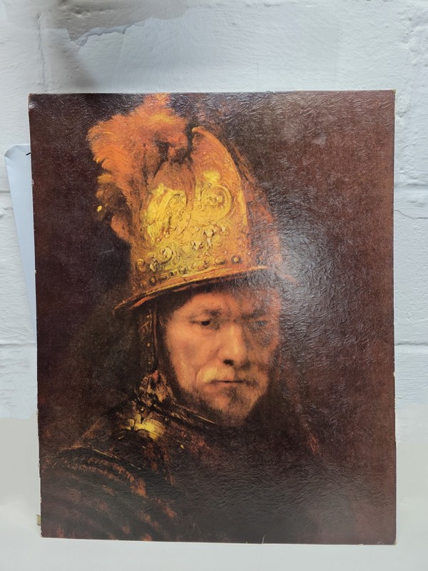 4 pcs.Rembrandt The Man With Golden Helmet Print No 247 Size 16″x 20″ & 3 Others