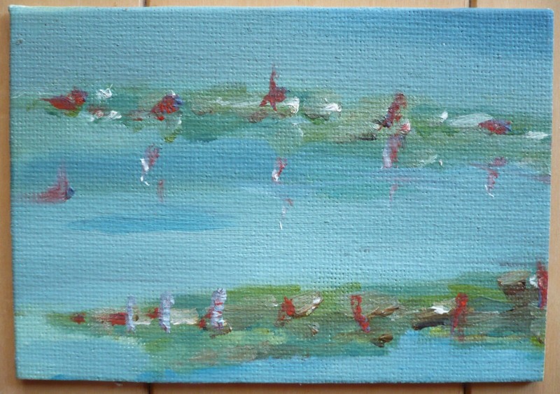 MARK MILLER LAGUNA OIL PAINTING, LANDSCAPE – BEST OFFER OLD VINTAGE & LISTED ART