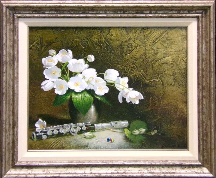 Michael Gorban «Untitled» GORA 1065 Original Painting on Canvas H.Signed