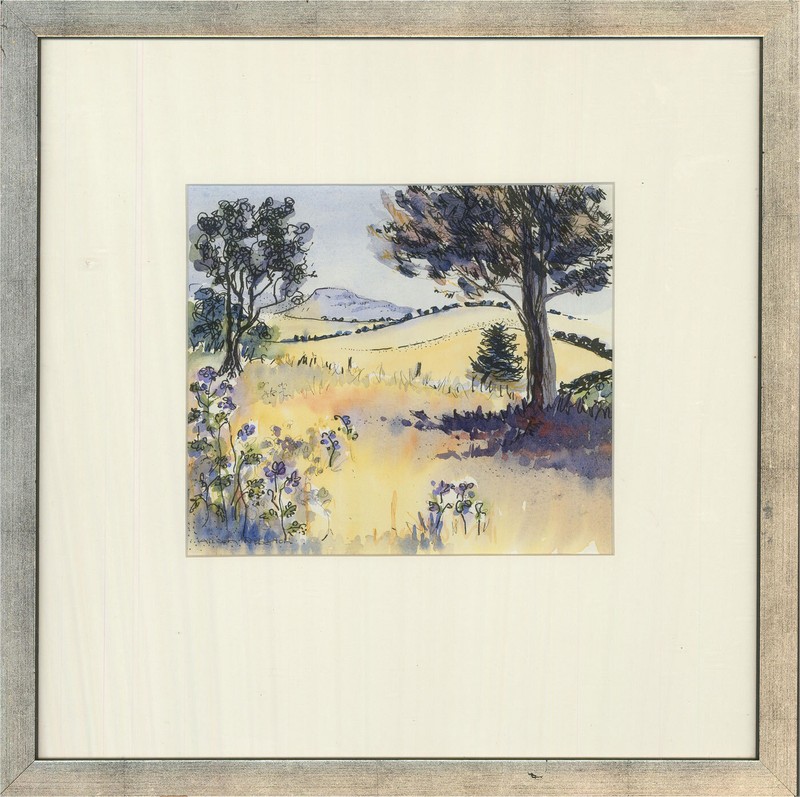 Alison Roberton – Signed Contemporary Watercolour, Orton Bradley Park