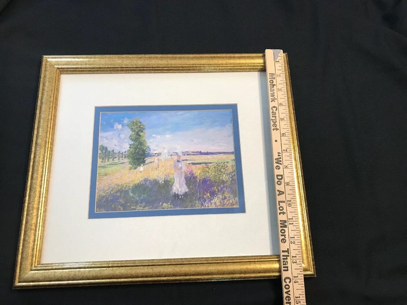 Claude Monet "La Promenade (Argenteuil) 1875" Art Print | Woman with Parasol gallery