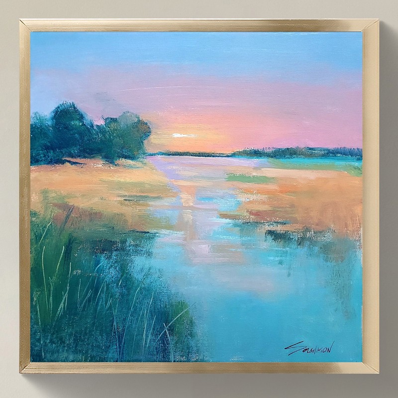 Original Impressionist Painting on 12×12 inch Canvas – Signed by the Artist