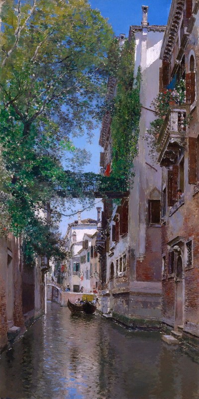 Beautiful Venice scenery Oil Painting Wall art Giclee Printed on Canvas P2021
