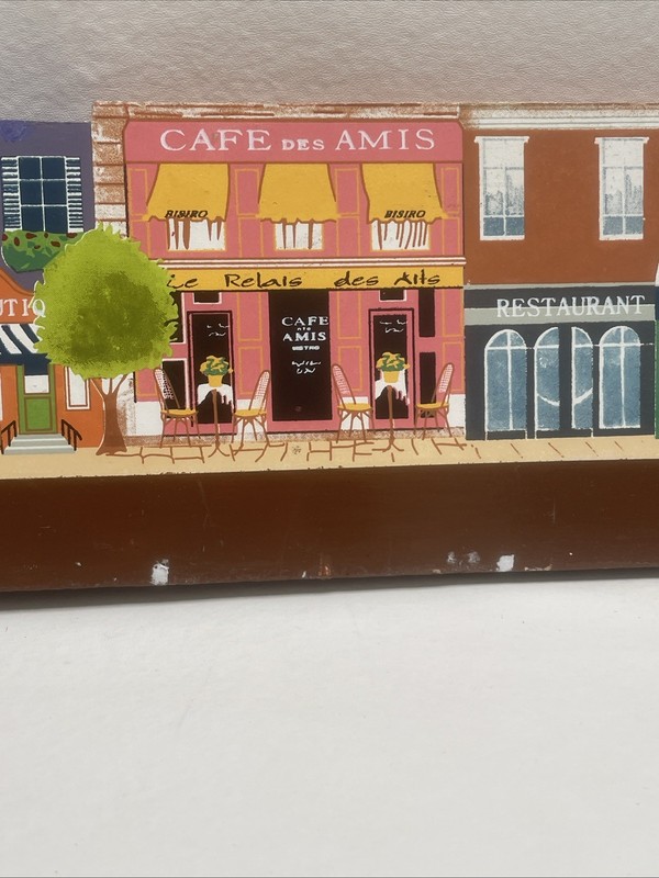 Double Sided Storefronts Decoration Wood 32 in Long 4.75 gallery