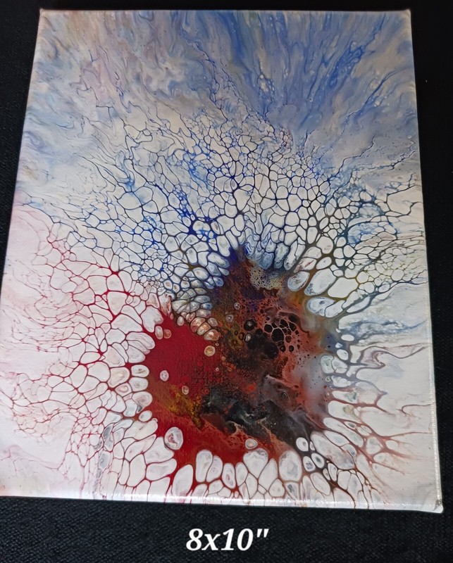 8 X 10″ Original Acrylic Painting