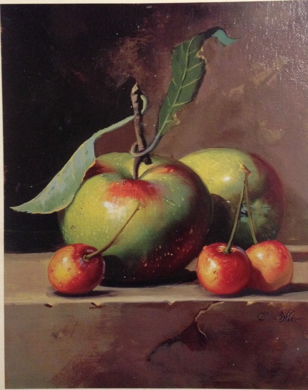 Apples and Cherries by C. Shi