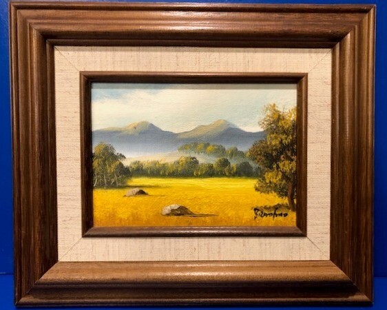 Dewey Bradford Texas Artist Oil Painting Country Store Gallery Porfirio Salinas