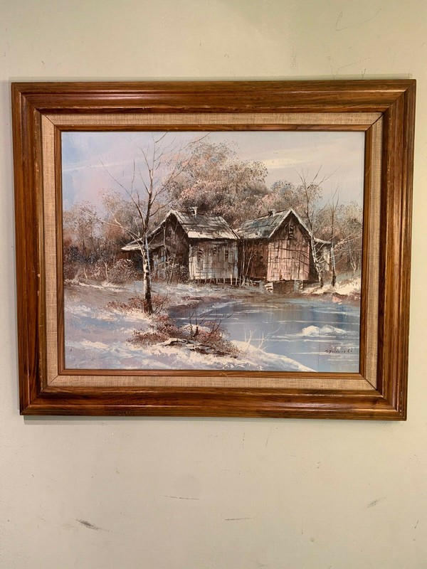 Fabio Striccoli Italian Original Oil Signed Framed Rarely Available in States gallery