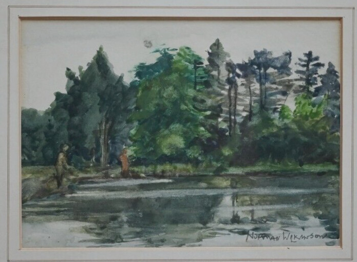 Norman Wilkinson – Original Watercolour Painting – ‘Still Waters’.