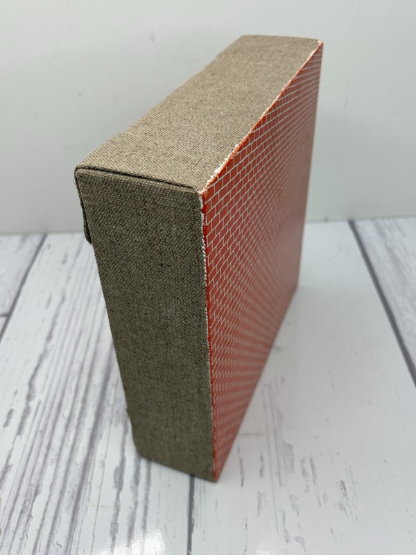 Sara Eichner Original Oil On Wood Geometric Art New York City Bricks 9 “ X 9 “ gallery
