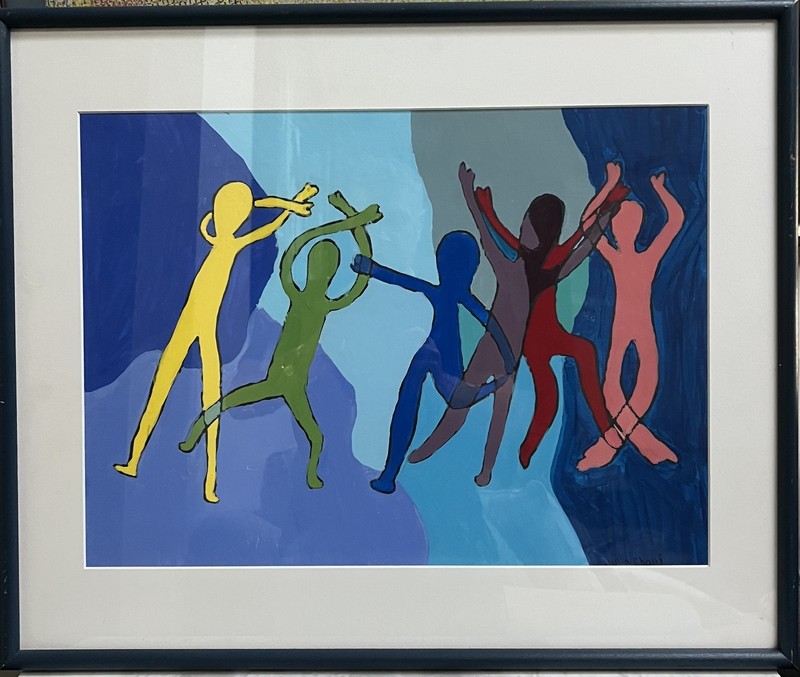 Julia Chalif Original Work• Title: Falling Silhouettes