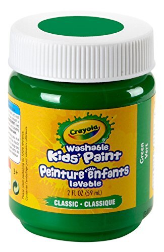 Crayola Washable Kid’s Paint, Green 2 oz
