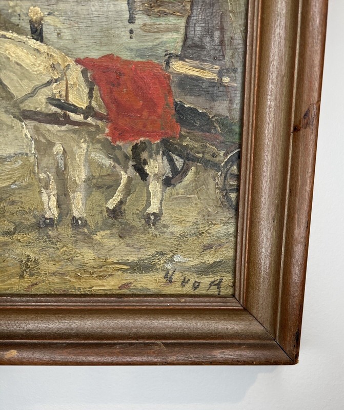 Vintage Impressionist Style Paining gallery