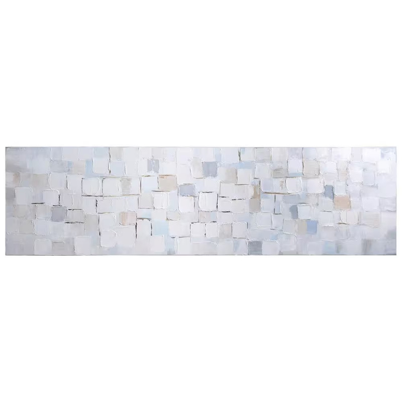 «Frozen Tundra» by Martin Edwards Textured Metallic Abstract Hand Painted Wall A