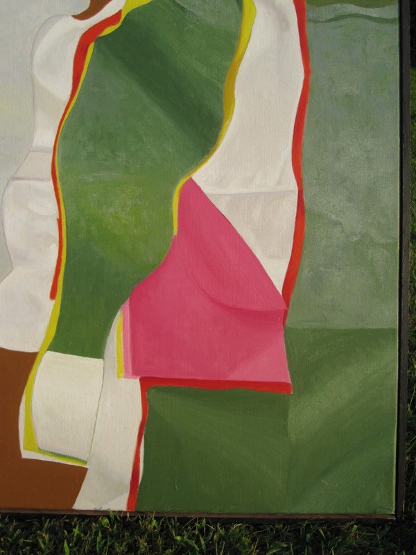 VINTAGE MID CENTURY MODERN CUBISM RUSSIAN AMERICAN LISTED ARTIST NY SMITHSONIAN gallery