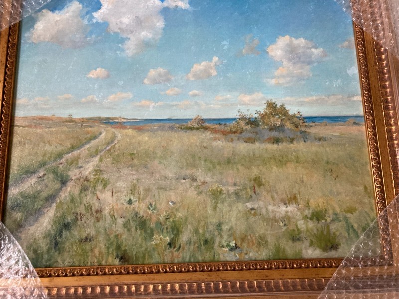 William Merritt Old Road to the Sea Chase Art Painting Reproduction 15×20
