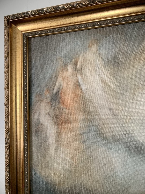 Original Framed Landscape Angelic Oil Painting on Canvas 30x36” by Chip Ghigna gallery