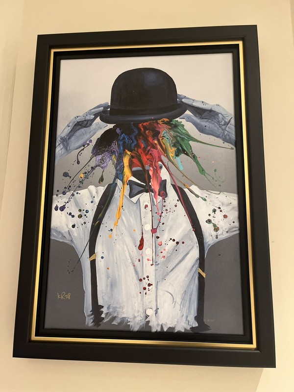Kre8 (Kevin Vigil) – “Dapper Dan”- signed Fine Art (Limited edition #182/200