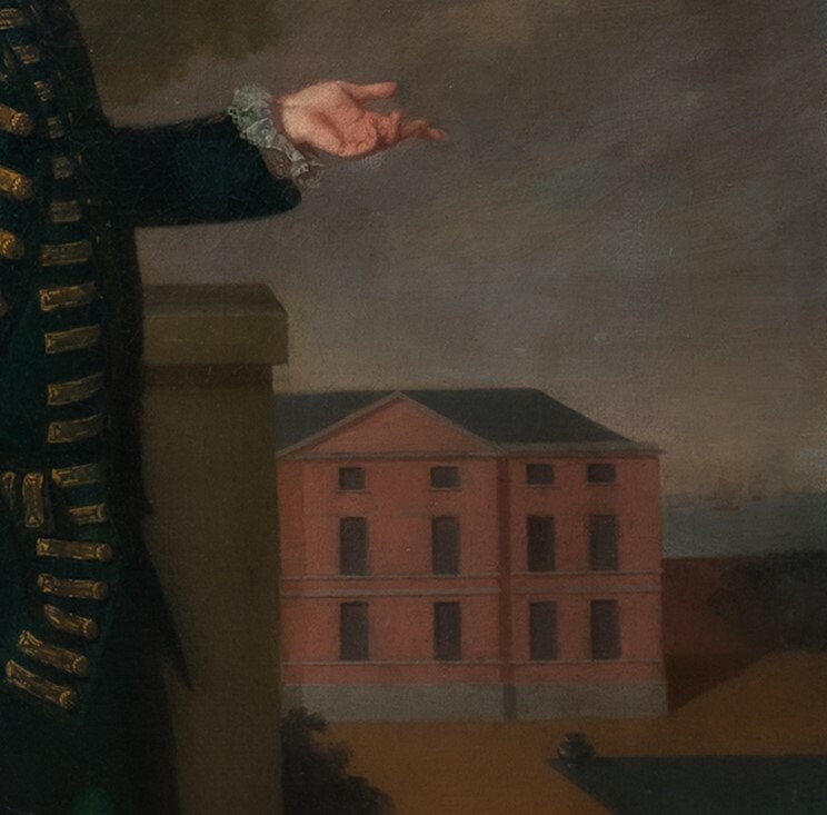 Large 18th Century Portrait George Farington - East India Company - Arthur DEVIS gallery