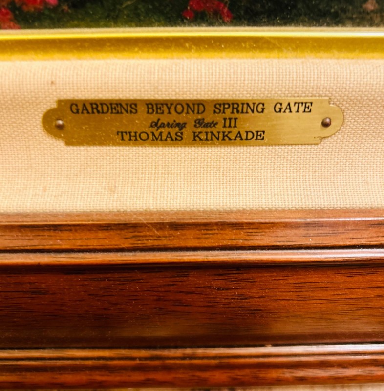 Thomas Kinkade framed oil painting gallery