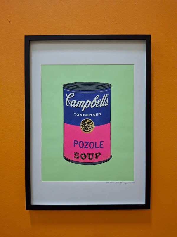 Campbell’s Pozole Soup – Mexican Pop Art by Benito Del Águila Limited Edition