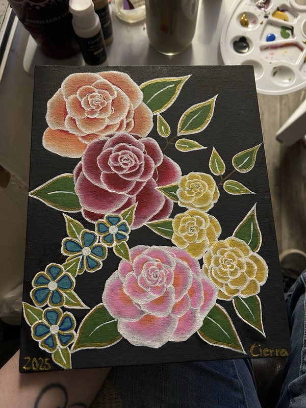 Floral Painting Made By Me