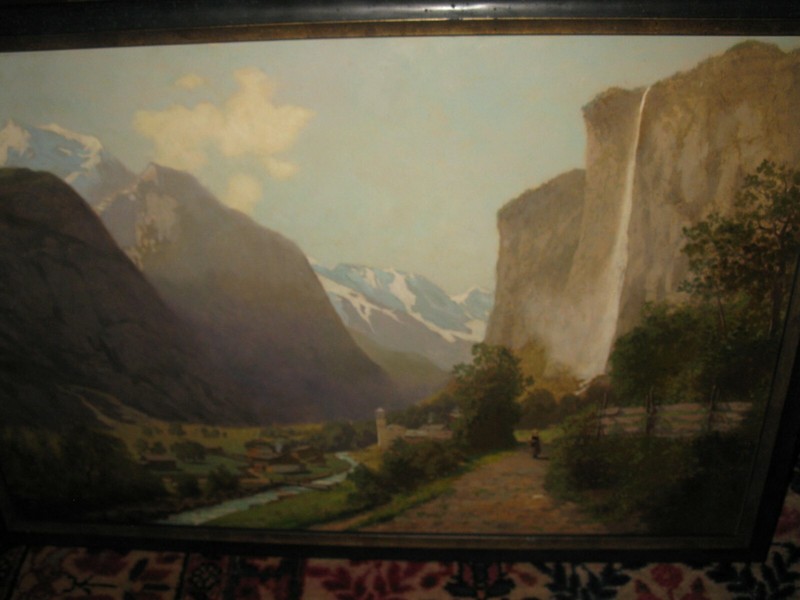 SCHULTEN Arnold, *1809 Romantic View of Staubbach Falls
