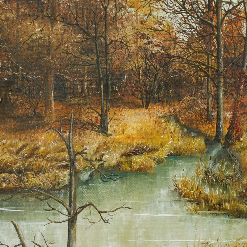 A-55 Derain - Landscape, The Blue Oak Oil Painting by Fred Anthony gallery