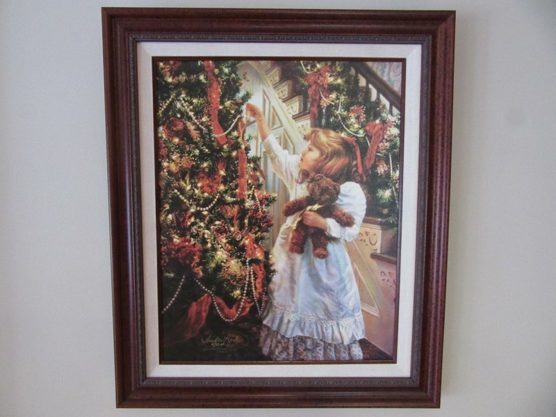 Sandra Kuck «Night Before Christmas» Limited Edition Canvas #4 Artist Proof NEW!