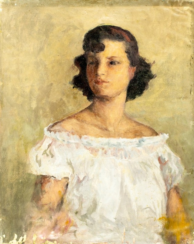 Helen DuMond (NY,CA,OR,1872-1968) oil painting 152724