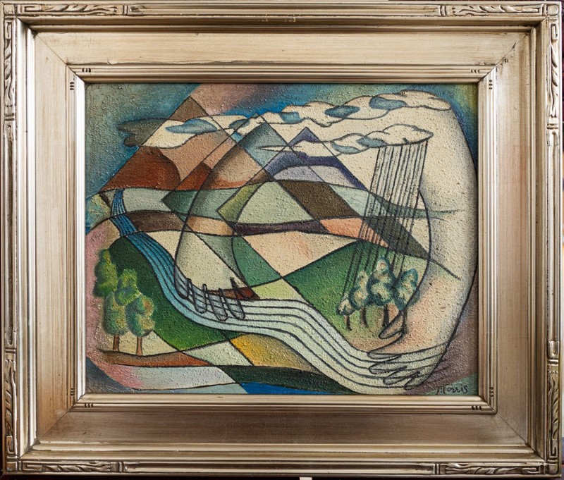 Listed Artist George Lovett Kingsland Morris Oil on Board.