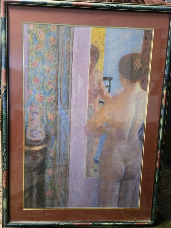 Le Toilette, dit aussi La Toilette rose Framed Pastel